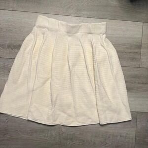 Saks fifth avenue White mini skirt WOMEN SIZE S